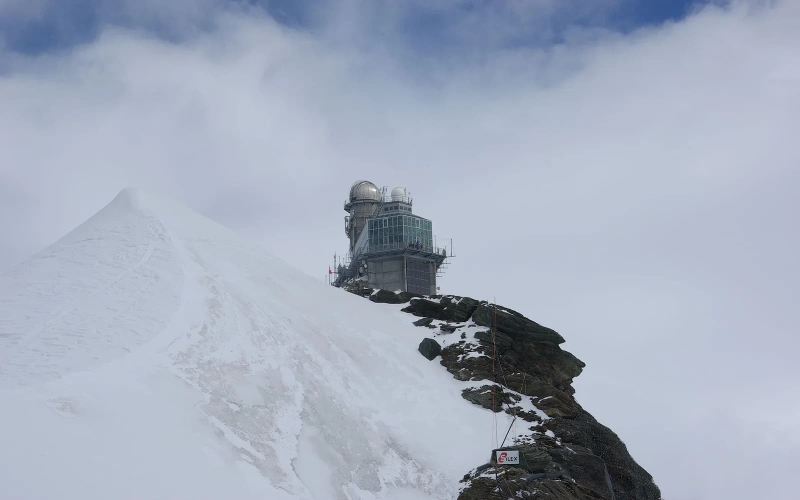 Das Sphinx-Observatorium auf dem Jungfraujoch, eine Messstation über den Wolken