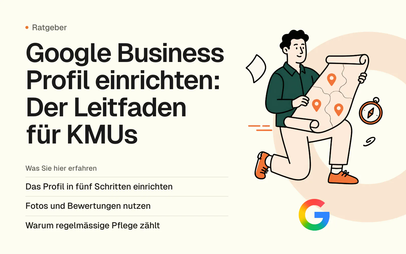 Google Business Profil einrichten: Der Leitfaden für KMUs