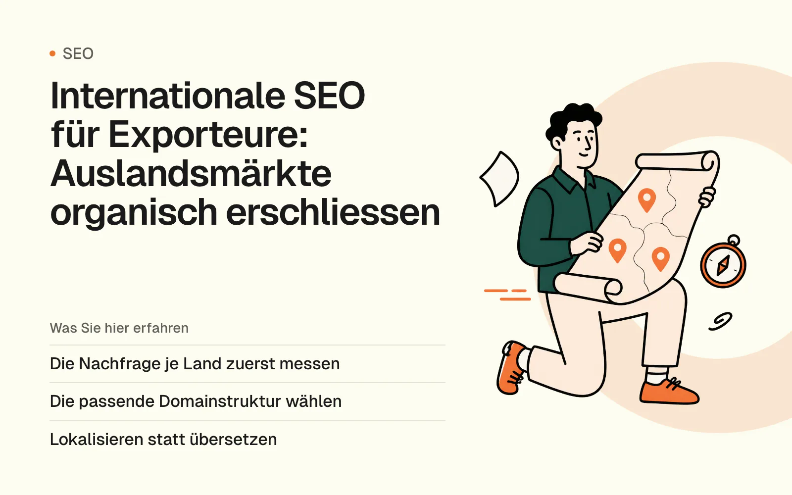 Internationale SEO für Exporteure: Auslandsmärkte organisch erschliessen