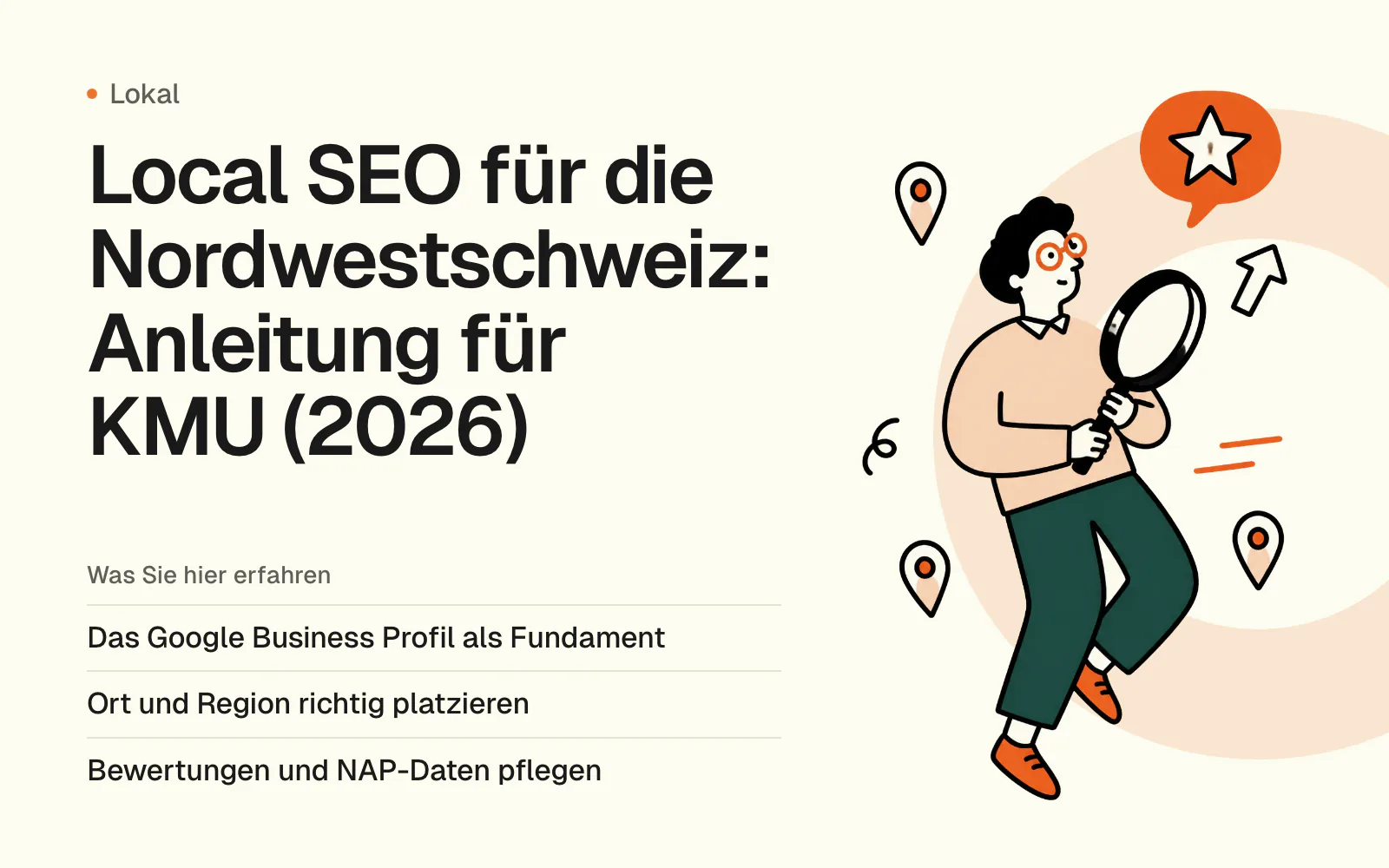 Local SEO für die Nordwestschweiz: Anleitung für KMU (2026)