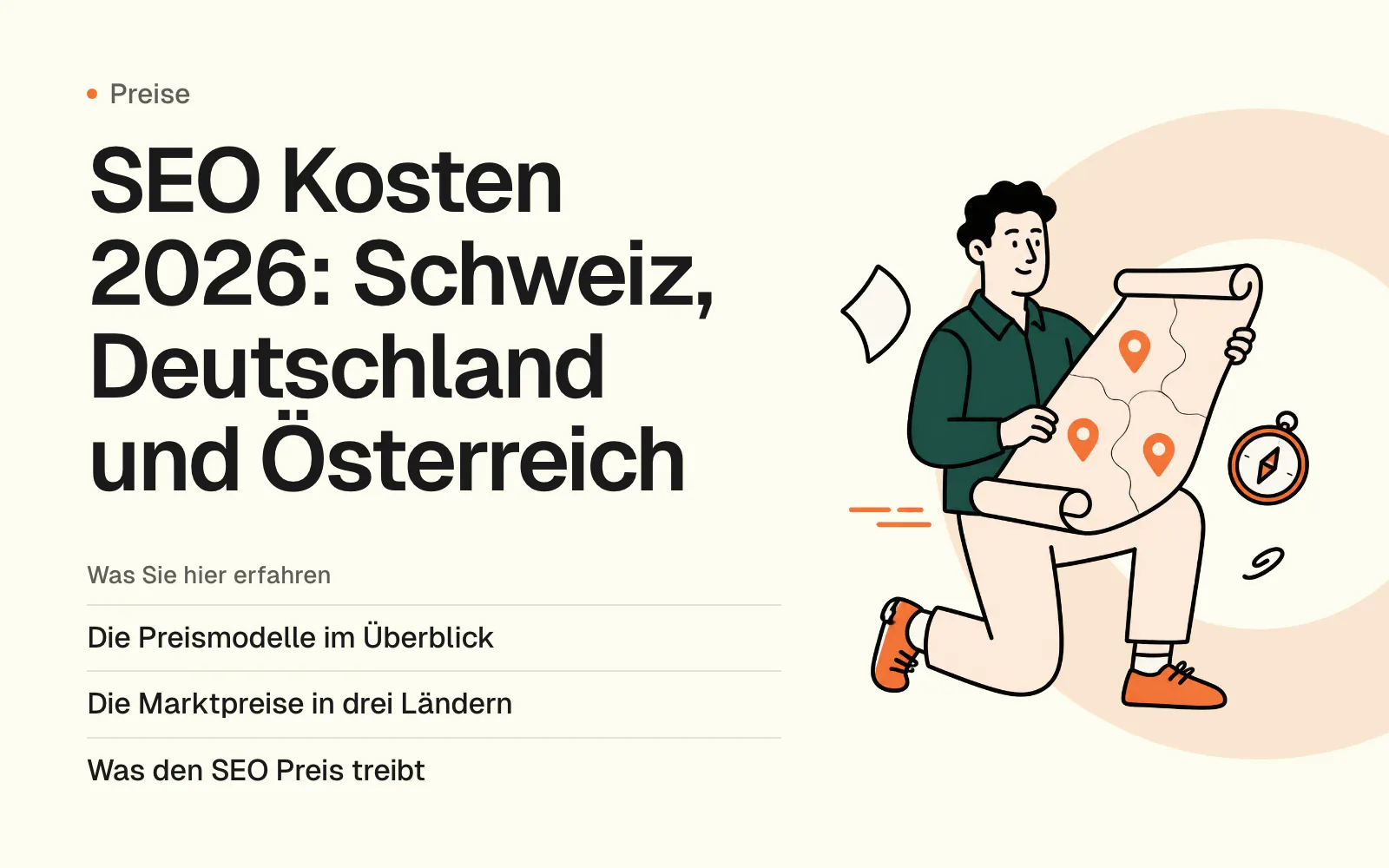 SEO Kosten 2026: Schweiz, Deutschland und Österreich