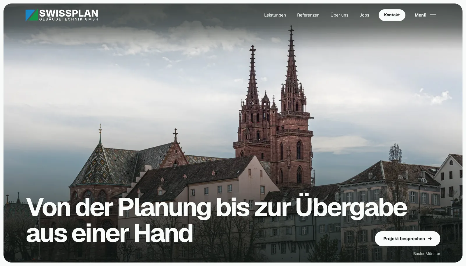 SwissPlan Gebäudetechnik, Ingenieurbüro für Sanitärplanung in Basel, Website, SEO und GEO von Frascati