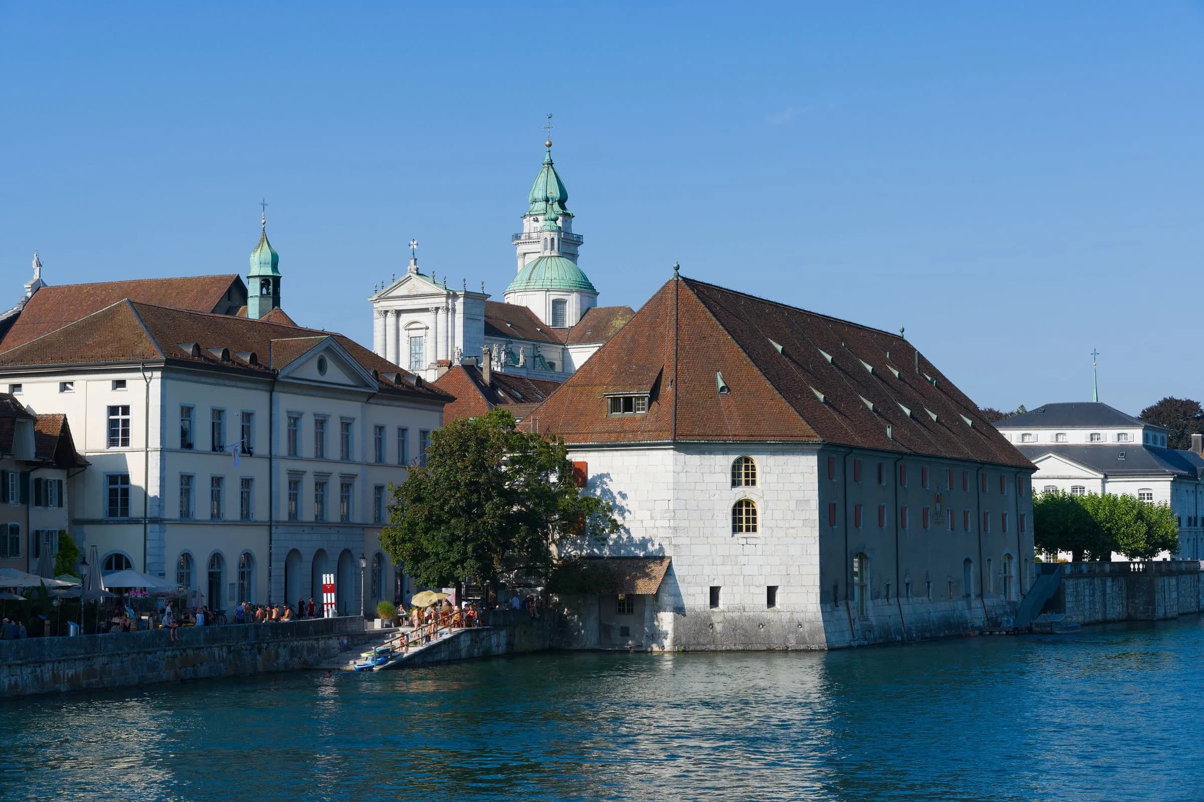 Solothurner Altstadt an der Aare