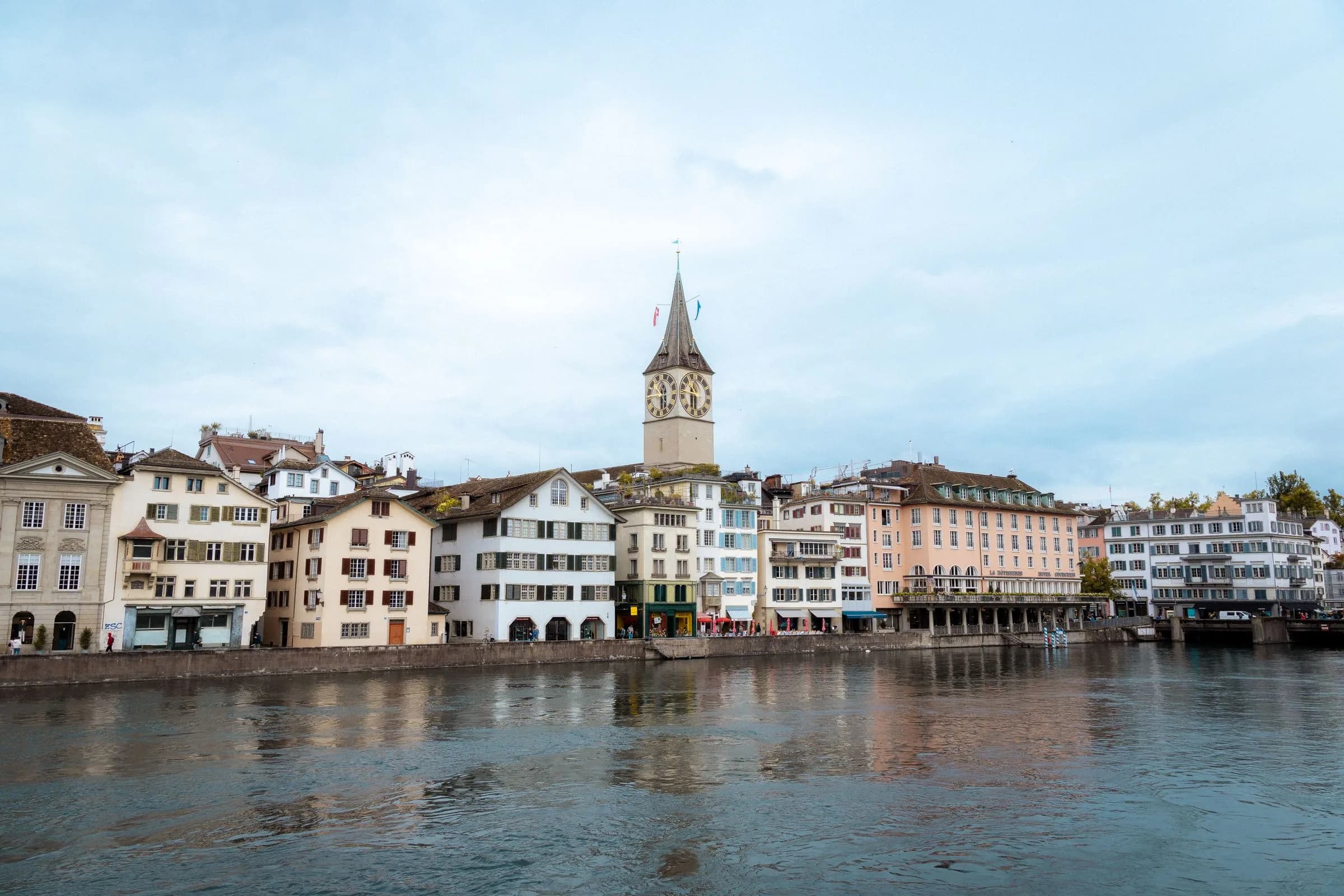 Zürcher Altstadt von oben